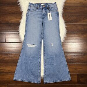 Wrangler Women's Size 26 X 30 Wanderer 622 High Rise Flare Denim Jeans‎
